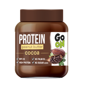 GO ON protein peanut butter with cocoa 350g - Sante Export